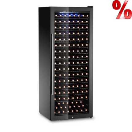 VYNO ŠALDYTUVAS, 1 zonai, Arktic, 542L, Juodas, 685x700x(H)1833mm-Hendi